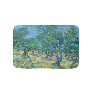 Vincent van Gogh - Olive Grove Bath Mat