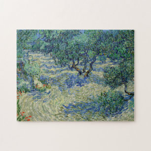Vincent van Gogh - Olive Grove: Bright Blue Sky Jigsaw Puzzle
