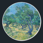 Vincent van Gogh - Olive Grove Ceramic Knob<br><div class="desc">Olive Grove - Vincent van Gogh,  1889,  Saint-Remy</div>