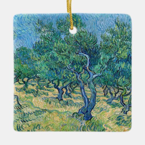 Vincent van Gogh _ Olive Grove Ceramic Ornament