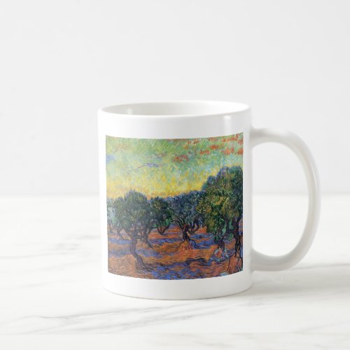 Vincent Van Gogh Olive Grove Impressionism Art Coffee Mug