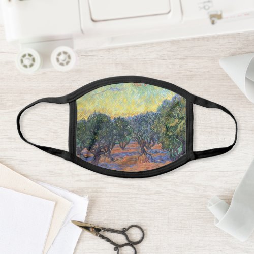 Vincent Van Gogh Olive Grove Impressionism Art Face Mask