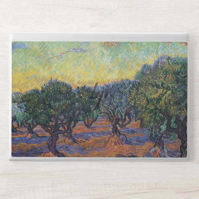 Vincent Van Gogh Olive Grove Impressionism Art HP Laptop Skin (Front)