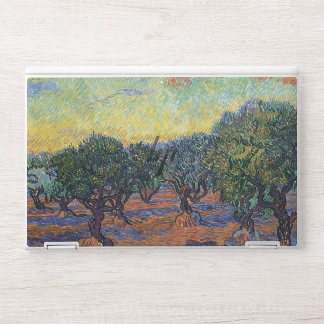 Vincent Van Gogh Olive Grove Impressionism Art HP Laptop Skin (Front)