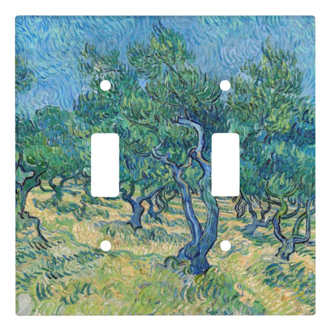 Vincent van Gogh - Olive Grove Light Switch Cover (Front)
