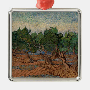 Vincent van Gogh - Olive Grove Metal Ornament