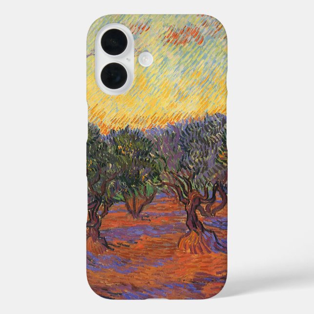 Vincent van Gogh - Olive Grove, Orange Sky Case-Mate iPhone Case (Back)