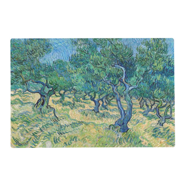 Vincent van Gogh - Olive Grove Placemat (Front)