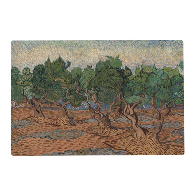 Vincent van Gogh - Olive Grove Placemat (Front)