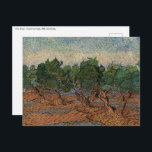 Vincent van Gogh - Olive Grove Postcard<br><div class="desc">Olive Grove - Vincent van Gogh,  1889,  Saint-Remy</div>