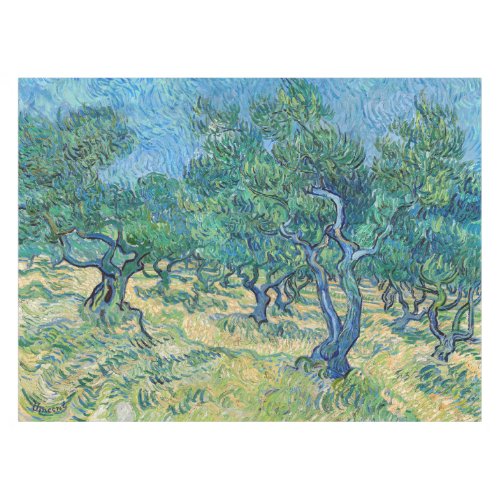 Vincent van Gogh _ Olive Grove Tablecloth