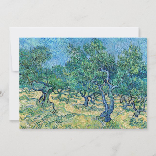 Vincent van Gogh - Olive Grove Thank You Card (Front)