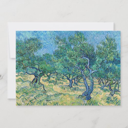 Vincent van Gogh _ Olive Grove Thank You Card