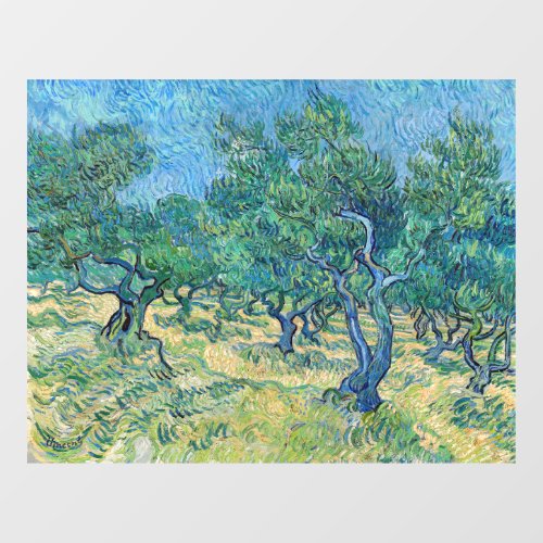 Vincent van Gogh _ Olive Grove Window Cling