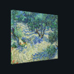Vincent van Gogh - Olive Orchard Canvas Print<br><div class="desc">Olive Orchard / Olive Trees - Vincent van Gogh,  1889,  Saint-Remy</div>