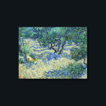 Vincent van Gogh - Olive Orchard Canvas Print<br><div class="desc">Olive Orchard / Olive Trees - Vincent van Gogh,  1889,  Saint-Remy</div>