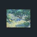 Vincent van Gogh - Olive Orchard Canvas Print<br><div class="desc">Olive Orchard / Olive Trees - Vincent van Gogh,  1889,  Saint-Remy</div>
