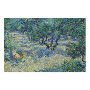 Vincent van Gogh - Olive Orchard Faux Canvas Print