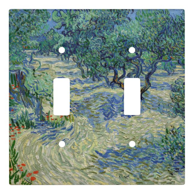 Vincent van Gogh - Olive Orchard Light Switch Cover (Front)