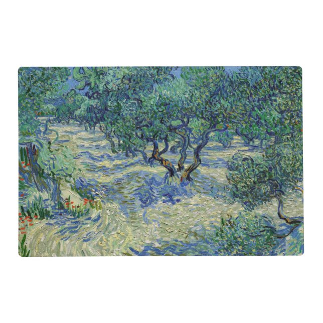 Vincent van Gogh - Olive Orchard Placemat (Front)