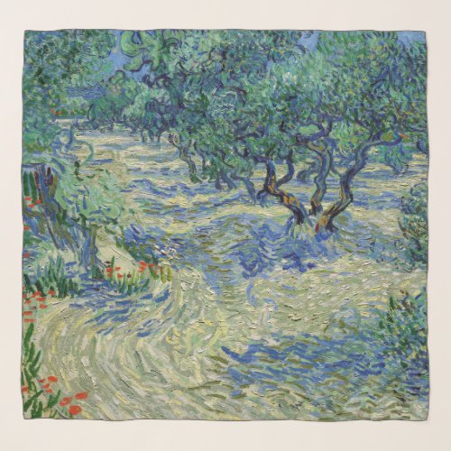 Vincent van Gogh _ Olive Orchard Scarf