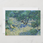 Vincent van Gogh - Olive Orchard Thank You Card<br><div class="desc">Olive Orchard / Olive Trees - Vincent van Gogh,  1889,  Saint-Remy</div>
