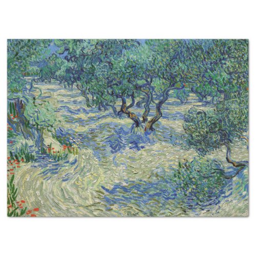 Vincent van Gogh _ Olive Orchard Tissue Paper
