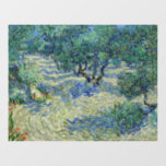 Vincent van Gogh - Olive Orchard Window Cling<br><div class="desc">Olive Orchard / Olive Trees - Vincent van Gogh,  1889,  Saint-Remy</div>