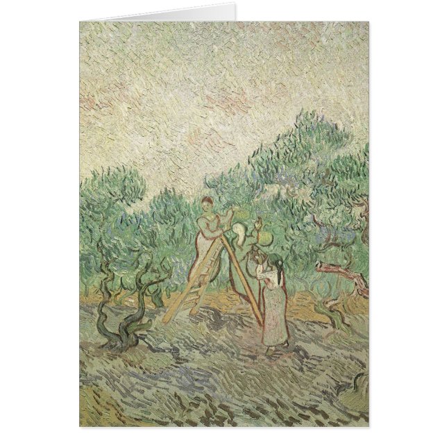 Vincent van Gogh - Olive Picking Cards (Front)