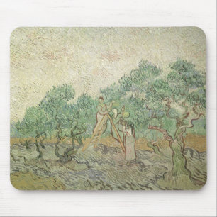 Vincent van Gogh - Olive Picking Mouse Pad