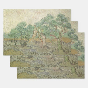 Vincent van Gogh - Olive Picking Wrapping Paper Sheets