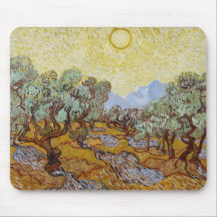 Vincent van Gogh   Olive Trees, 1889 Mouse Pad