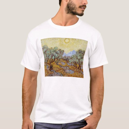 Vincent van Gogh  Olive Trees 1889 T_Shirt