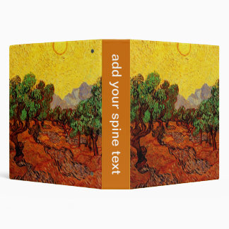 Vincent van Gogh Olive Trees Binder