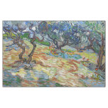 Vincent van Gogh - Olive Trees: Bright blue sky Fabric