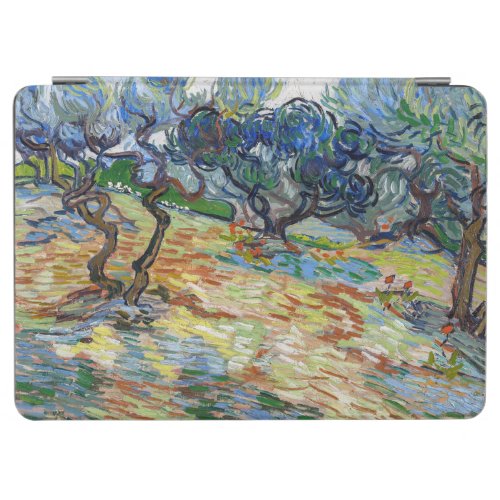 Vincent van Gogh _ Olive Trees Bright blue sky iPad Air Cover