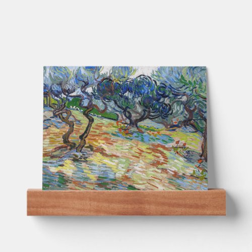 Vincent van Gogh _ Olive Trees Bright blue sky Picture Ledge