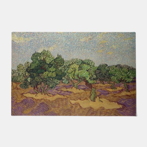 Vincent van Gogh _ Olive Trees Doormat