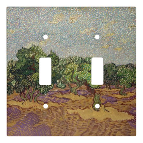 Vincent van Gogh _ Olive Trees Light Switch Cover