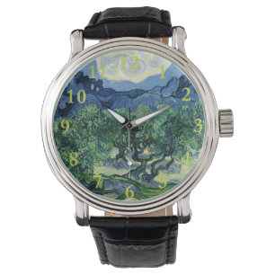 Vincent Van Gogh Olive Trees Mountain Landscape Watch