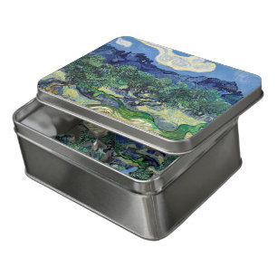 Vincent van Gogh - Olive Trees with the Alpilles Jigsaw Puzzle
