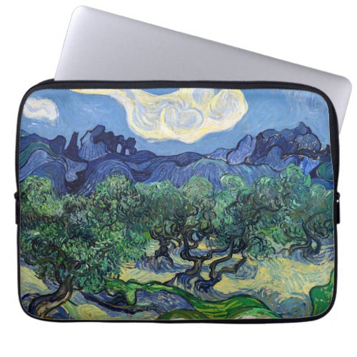 Vincent van Gogh _ Olive Trees with the Alpilles Laptop Sleeve