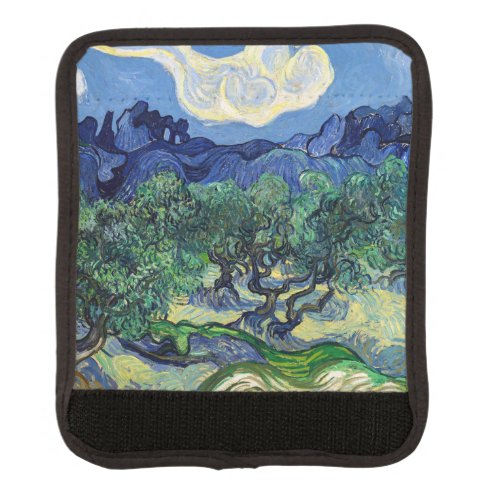 Vincent van Gogh _ Olive Trees with the Alpilles Luggage Handle Wrap