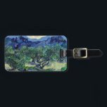 Vincent van Gogh - Olive Trees with the Alpilles Luggage Tag<br><div class="desc">Olive Trees with the Alpilles in the Background - Vincent van Gogh,  1889</div>