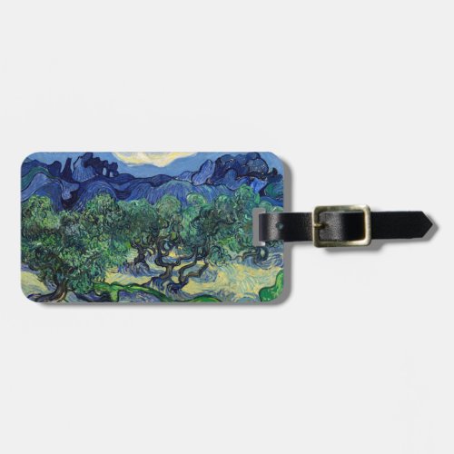 Vincent van Gogh _ Olive Trees with the Alpilles Luggage Tag