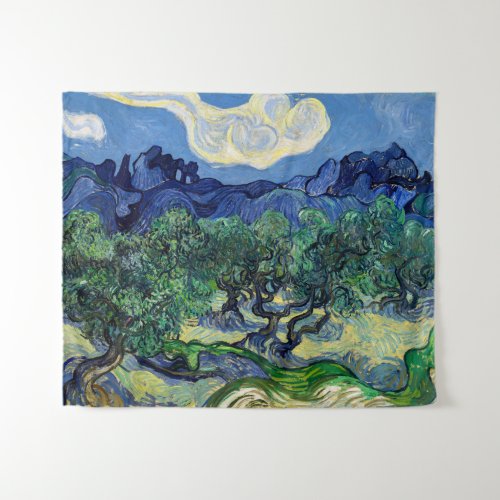 Vincent van Gogh _ Olive Trees with the Alpilles Tapestry