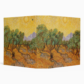 Vincent van Gogh - Olive Trees, Yellow Sky and Sun Binder