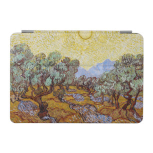 Vincent van Gogh - Olive Trees, Yellow Sky and Sun iPad Mini Cover