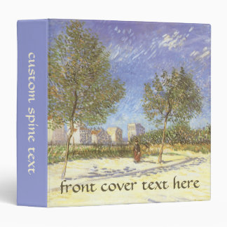 Vincent van Gogh - On the Outskirts of Paris Binder