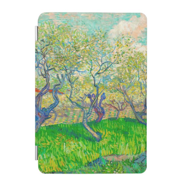 Vincent van Gogh Orchard in Blossom iPad Mini Cover (Front)